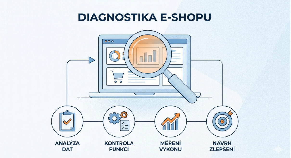 Jak vypadá diagnostika e-shopu
